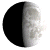 Waxing Gibbous, 7 days, 22 hours, 56 minutes in cycle