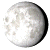Waning Gibbous, 16 days, 9 hours, 31 minutes in cycle