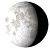 Waning Gibbous, 18 days, 0 hours, 55 minutes in cycle