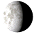 Waning Gibbous, 18 days, 23 hours, 43 minutes in cycle