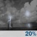 Wednesday Night: A slight chance of showers and thunderstorms before 2am. Mostly cloudy, with a low around 61. Wednesday Night: Slight Chance Showers And Thunderstorms